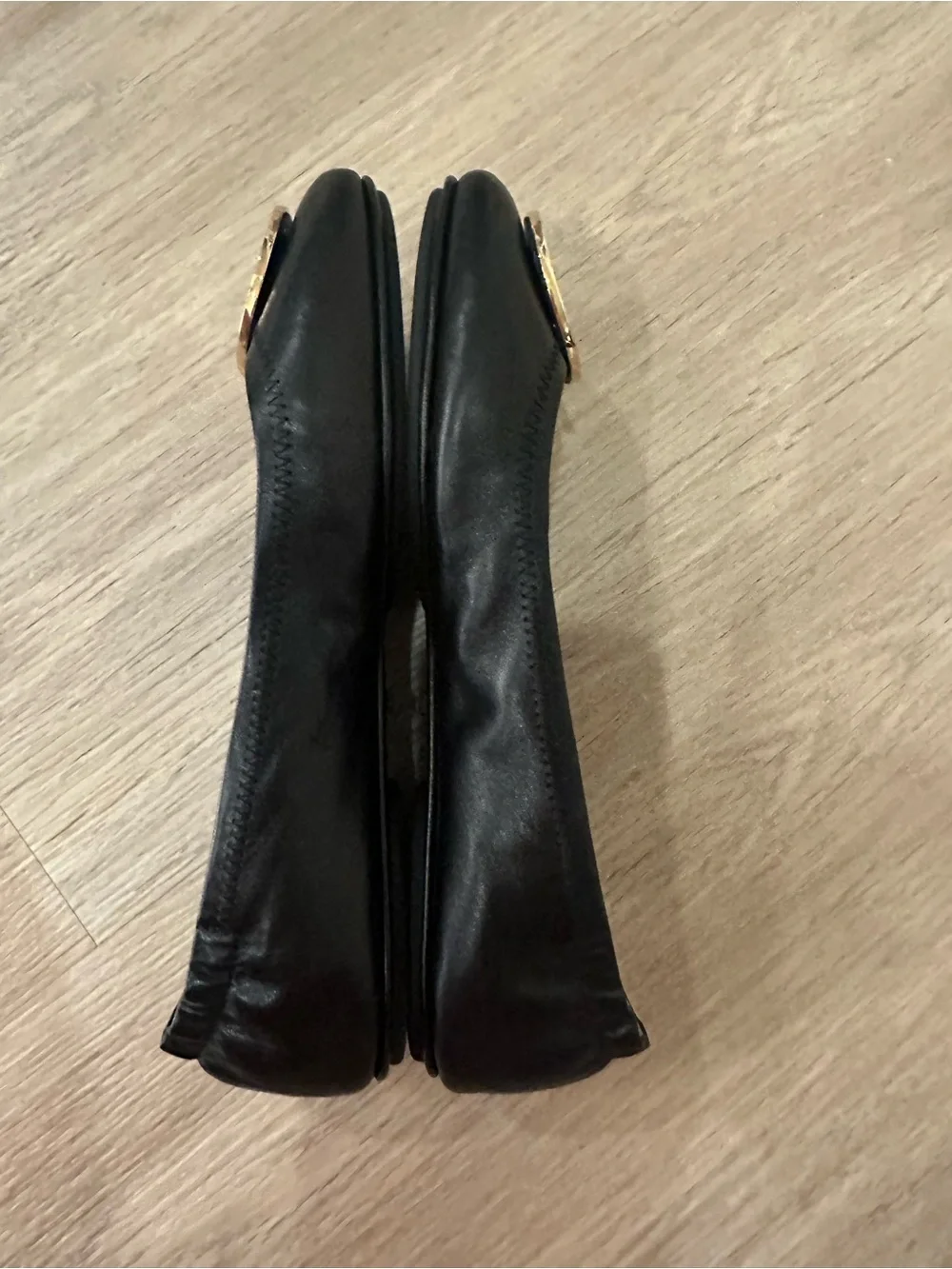 Tory Burch Black REVA TRAVEL BALLET
